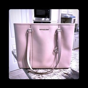 Michael Kors Large Leather Satchel